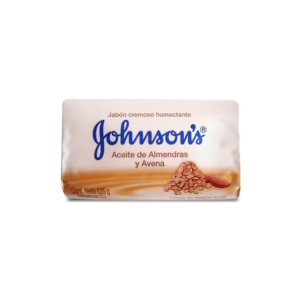 Jabon J&J Almendras/avena Barra X 110 GR