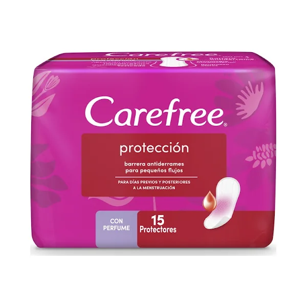 Protectores Diarios Carefree Paquete X 15