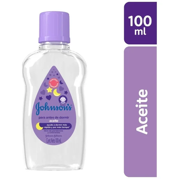 Aceite Baby Antes De Dormir Johnson Frasco X 100Ml