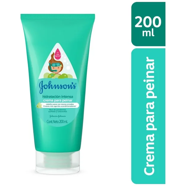 Crema Para Peinar Johnson’S Baby Sin Enjuague Frasco Con 200 mL