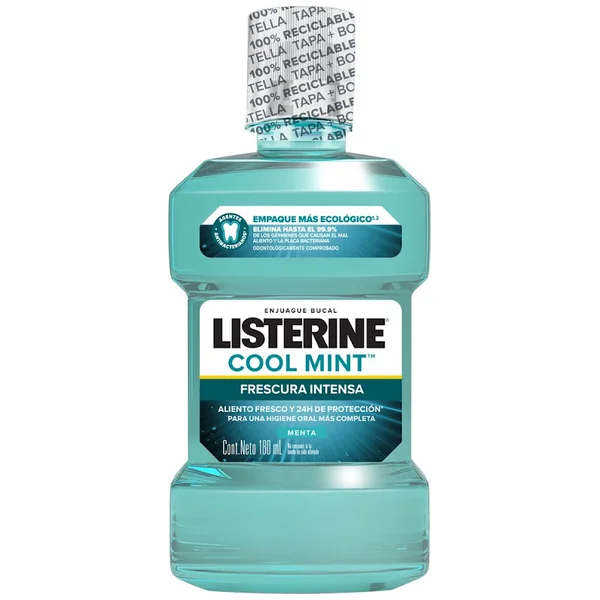 Enjuague Bucal Listerine Cool Mint X 180 Ml