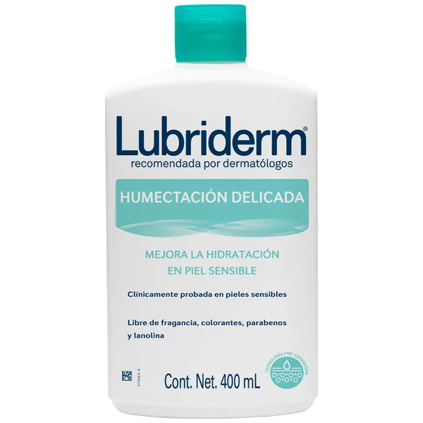 Crema Lubriderm Humectacion Piel Sensible X 400 Ml
