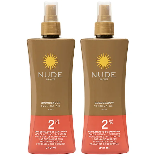 2 BRONC.NUDE ACEITE SPF 2 240 ML P.E