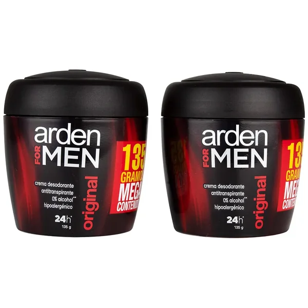 Desodorante Arden For Men Crema Original X 135 Gr X 2 Precio Especial