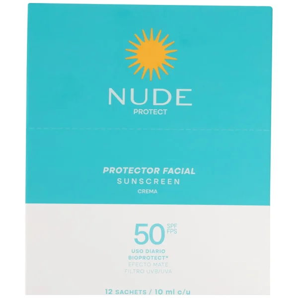 Protector Solar Nude Bioprotec FPS 50 Efecto Mate