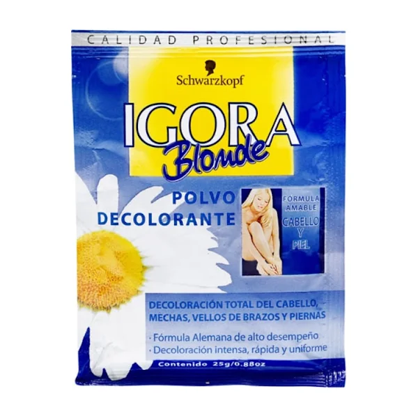 Polvo Decolorante Igora Blonde X 25 Gr