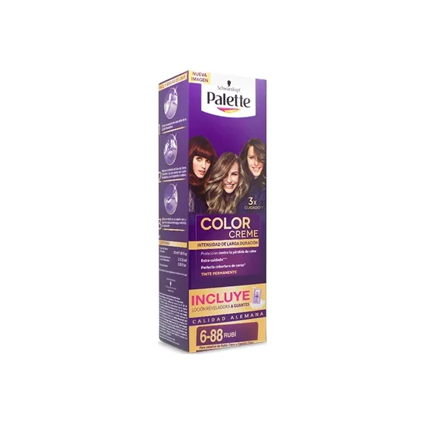 Tinte Palette Color 6-88 Rubi +Oxigenta