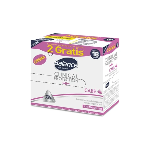 Deso Balance Crema Women Clini Caja X 18 S/S
