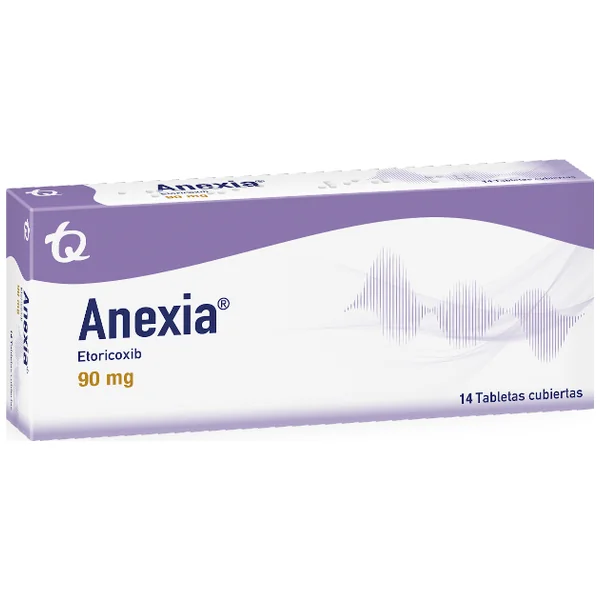 Anexia Etoricoxib 90 Mg Tecnoquimicas Caja X 14 Tabletas