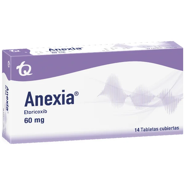 Anexia Etoricoxib 60 Mg Tecnoquimicas Caja X 14 Tabletas