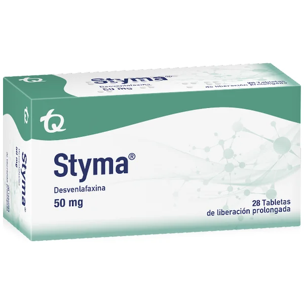 Styma Desvenlafaxina 50 Mg Tecnoquimicas Caja X 28 Tabletas