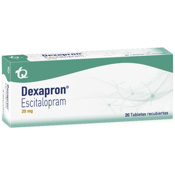 Dexapron 20Mg Tabletas Caja X20tab. Tq Escitalopram