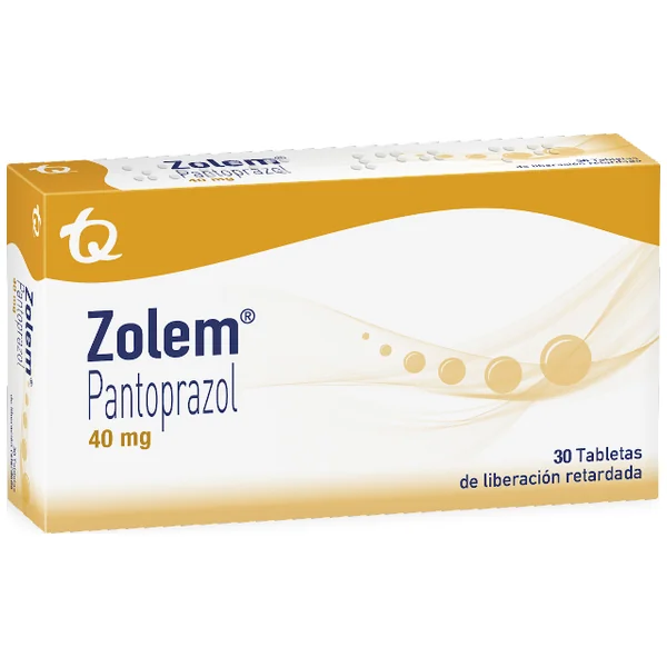 Zolem Pantoprazol 40 Mg Tecnoquimicas Caja X 30 Tabletas
