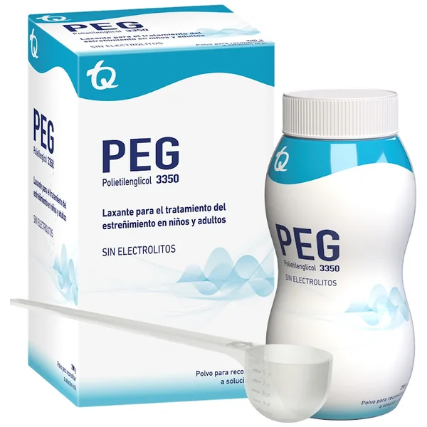 PEG Polietilenglicol 290 g Laxante Para Niños Y adultos Caja x 1 Frasco