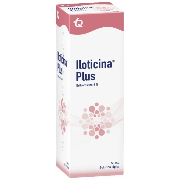 Iloticina Plus Eritromicina 4% Tecnoquímicas Frasco X 50 Ml