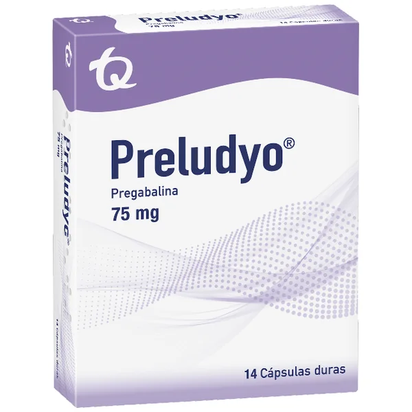 Preludyo Pregabalina 75 Mg Tecnoquímicas Caja X 14 Cápsulas
