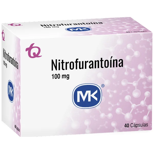 Nitrofurantoína MK 100 Mg Caja X 40 Cápsulas