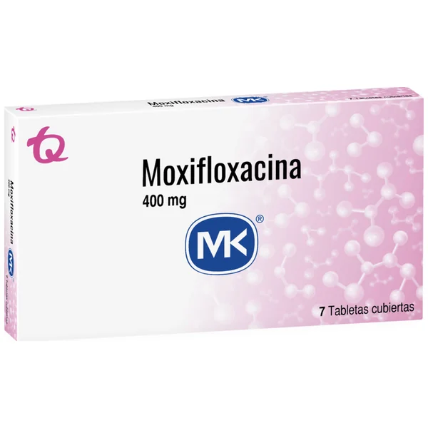 Moxifloxacina 400Mg Tabletas Recubiertas Caja X 7 Mk