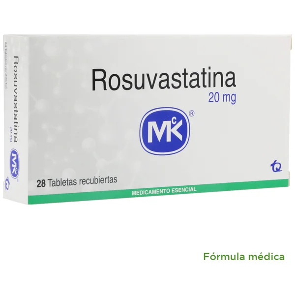 ROSUVASTATINA 20 MG MK