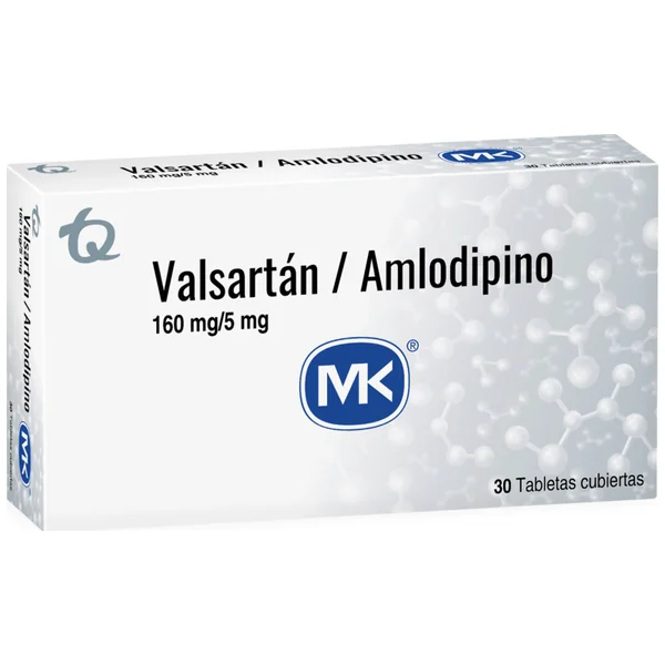 Valsartan + Amlodipino 160/5 MG (MK)