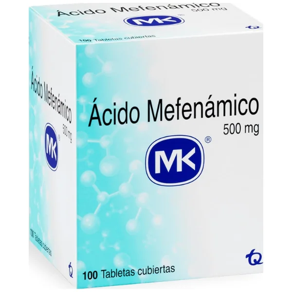 ACIDO MEFENAMICO 500 MG 100 TABLETAS MK