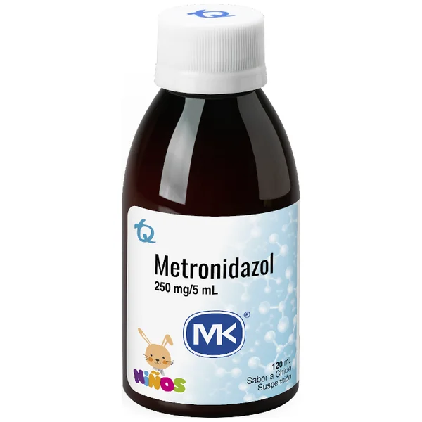 Metronidazol 250Mg/5Ml(5%) Suspension Oral Frasco X 120Ml Mk