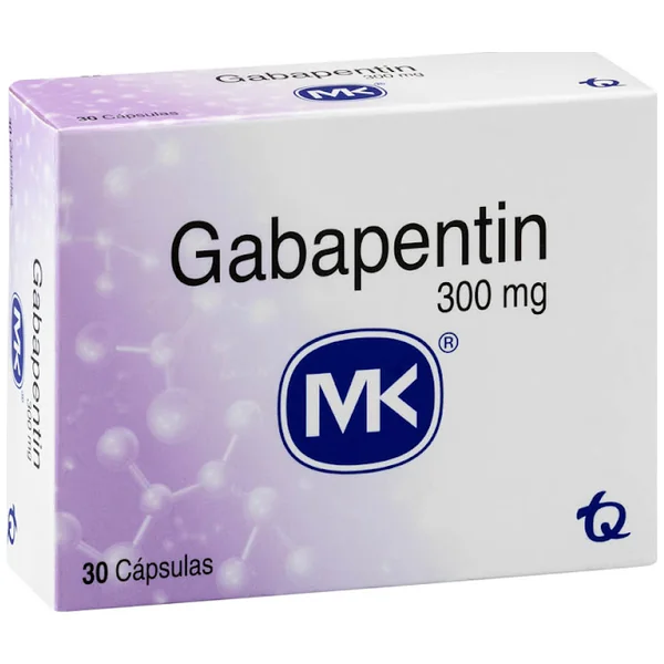 Gabapentin Mk 300Mg Caja X 30 Cápsulas