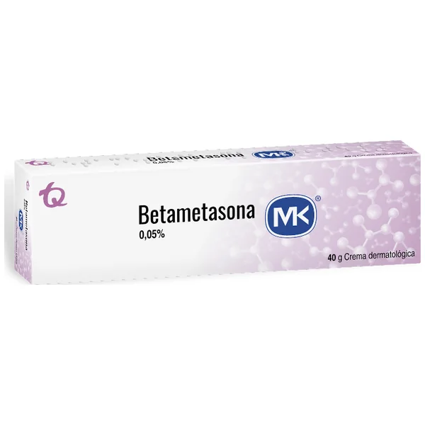 Betametasona 0.05% Crema Topico Tubo X 40Gr Mk