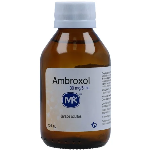 Ambroxol 30Mg/5mL Jarabe Mk Frasco X 120 mL