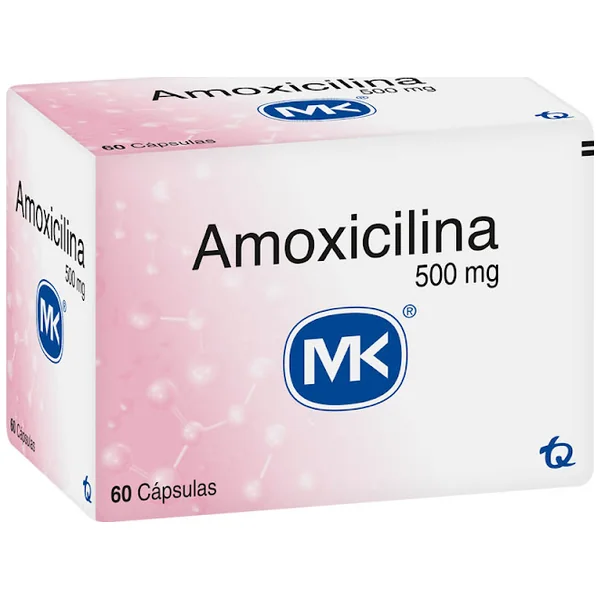 Amoxicilina MK 500 Mg Caja X 60 Cápsulas