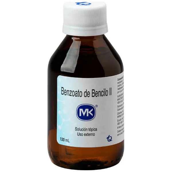 Benzoato De Bencilo II MK Frasco X 120 Ml