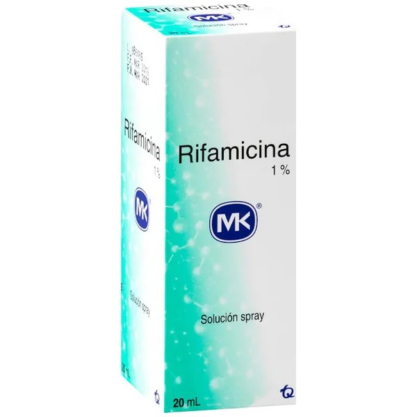 Rifamicina 1% Solución Spray Mk Frasco X 20mL