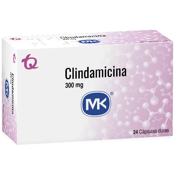 Clindamicina 300Mg Capsulas Cajas X 24 Mk