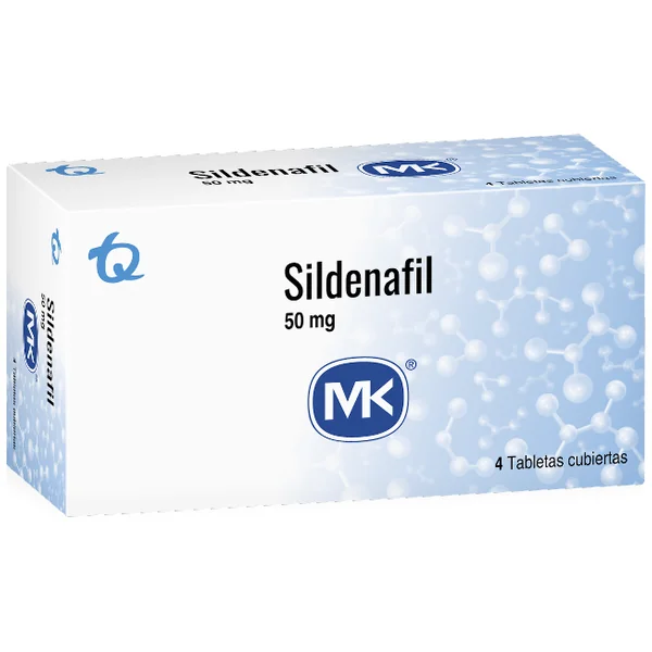 Sildenafil MK 50 Mg Caja X 4 Tabletas