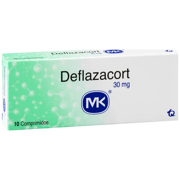 Deflazacort 30Mg Tabletas Caja X 10 Mk