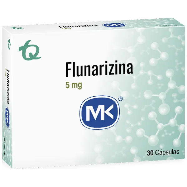 Flunarizina Mk 5Mg Caja X 30 Cápsulas