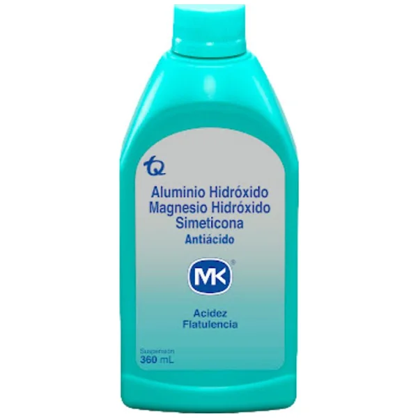 Aluminio Hidroxido - Magnesio Hidroxido - Simeticona Frasco X 360mL