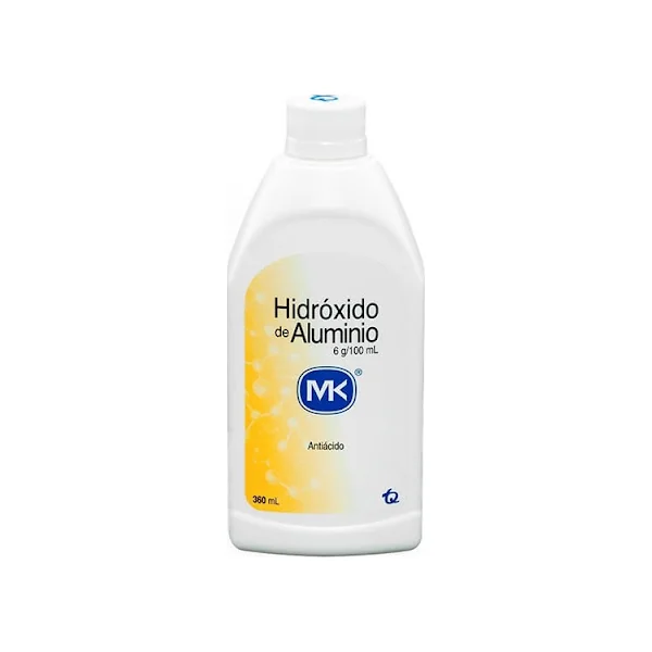 Hidróxido De Aluminio Mk Frasco X 360 Ml