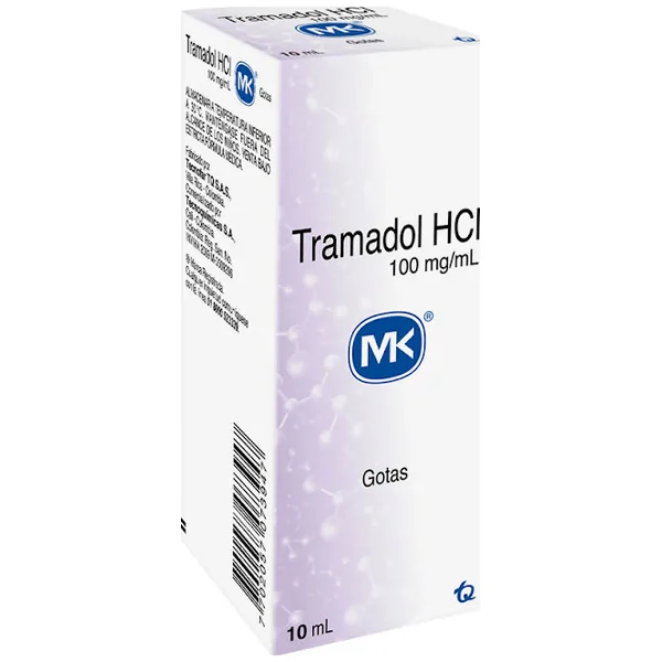Tramadol HCL MK 100 Mg Frasco X 10 Ml