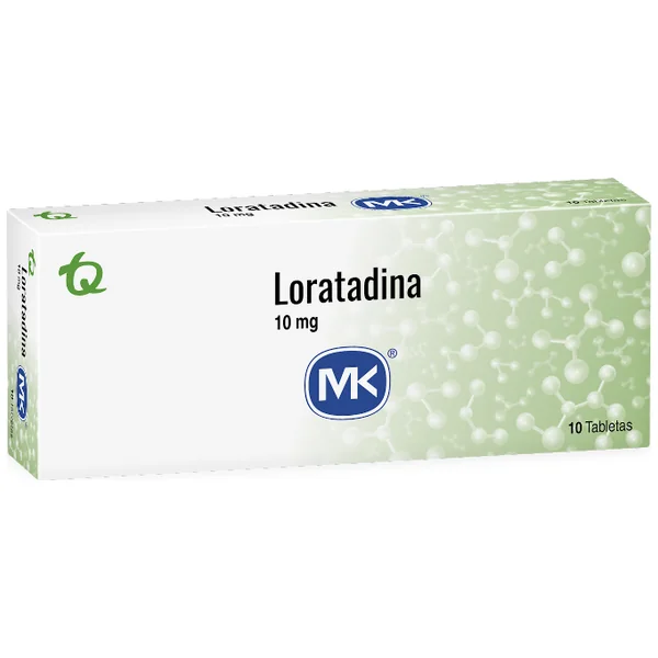 Loratadina MK 10 Mg Caja X 10 Tabletas