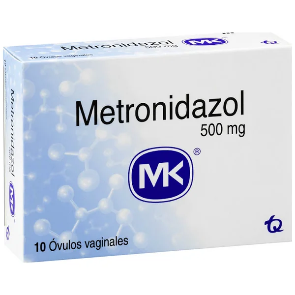 Metronidazol Óvulos Vaginales 500Mg Caja X 10