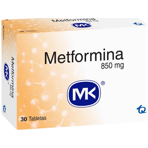 Metformina 850Mg Mk Tabletas Caja X 30