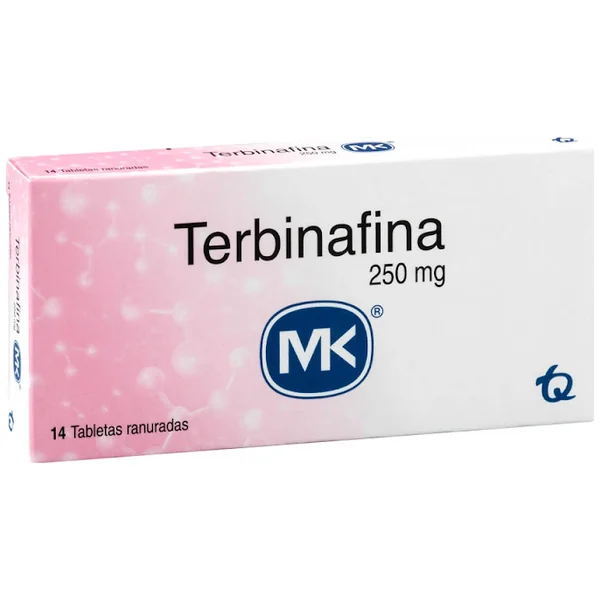Terbinafina MK 250 Mg Caja X 14 Tabletas