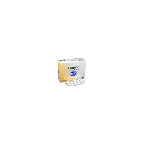 Tiamina 300 Mg Tabletas Mk Blister X 10 Tabletas