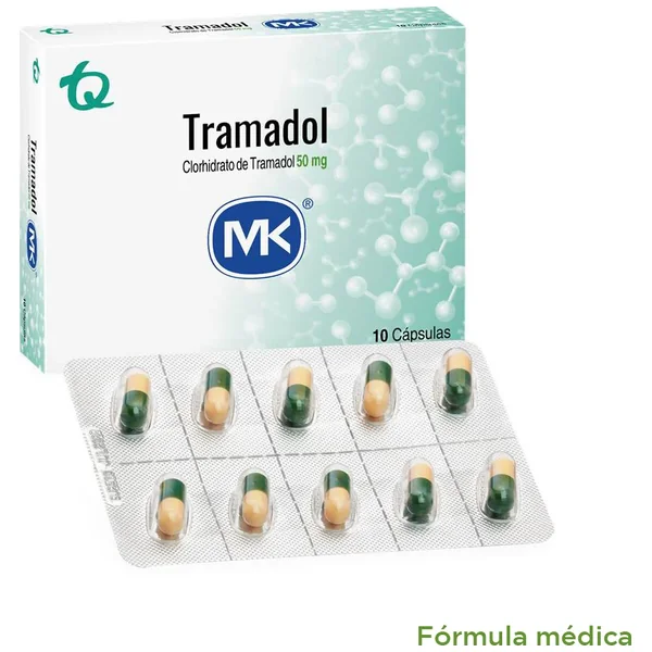 Tramadol 50Mg Capsulas Caja X 10 Mk