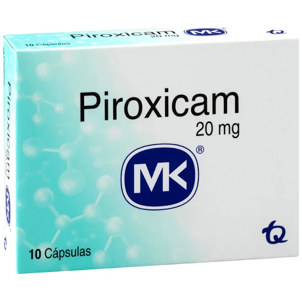 Piroxicam MK 20 Mg Caja X 10 Cápsulas