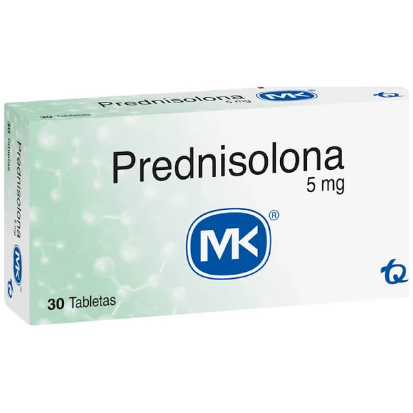 Prednisolona 5Mg Tableta Caja X 30 Tabletas