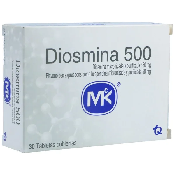 Diosmina Mk Caja X 30 Tabletas