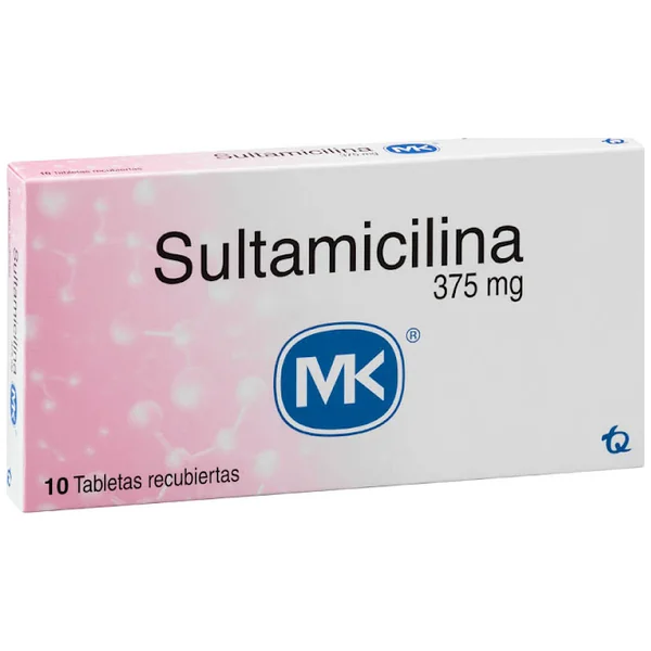 Sultamicilina MK 375Mg Caja X 10 Tabletas