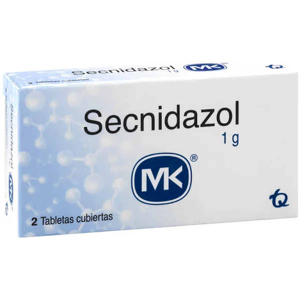 Secnidazol 1000Mg Tableta Caja X 2 Mk